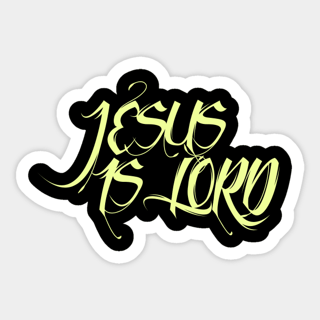 JESUS IS LORD Sticker by MATIBAY NA BALABAL